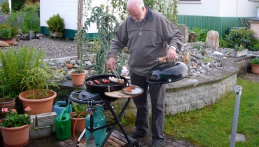 Barbeque with Alex Stuber, Brugg, May 09 1