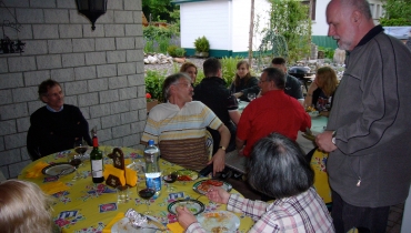 Barbeque with Alex Stuber, Brugg, May 09 2